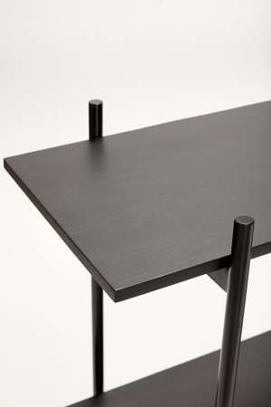 Console with 2 shelves Hűbsch ISCO black