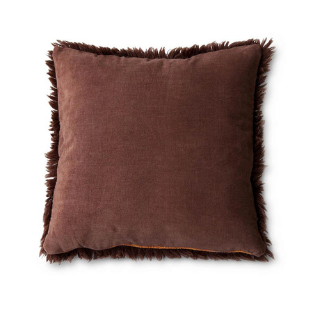 Poduszka hkliving FLUFFY wielokolorowa rozmiar 55x55 cm