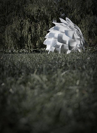 UMAGE SILVIA STEEL lampshade silver