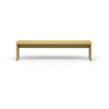 Ławka HKLIVING SIMPLY zielona rozmiar 180 cm