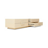Spacious lowboard cream