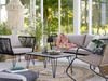 Sofa ogrodowa Bloomingville Mundo czarna