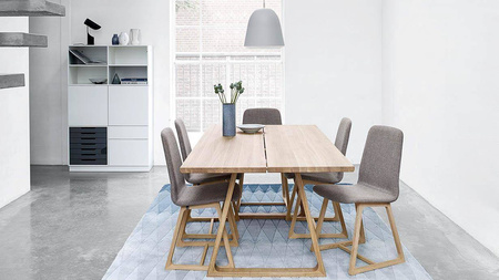 Dining table #105 SKOVBY natural