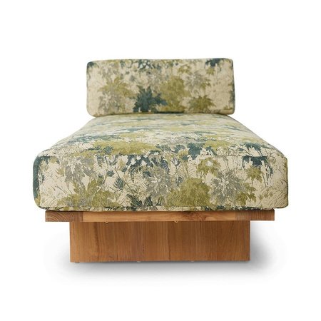 Outdoor daybed teak, Botanical