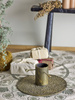 Kayra Tree Stand, Brass, Cast Iron