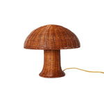 Rattan table lamp natural