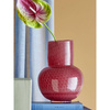 Roscoe Vase, Rose, Glass