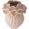 Petalia Vase, Rose, Stoneware