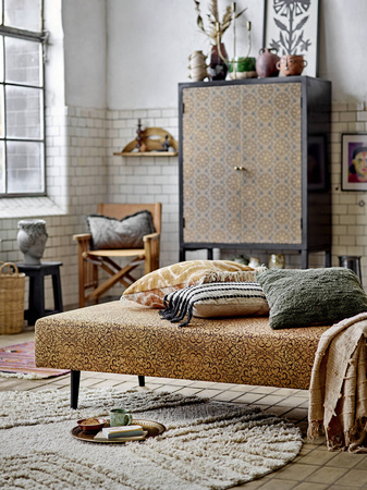 Poduszka Bloomingville ESTER pomarańczowa