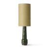 Jute cylinder lamp shade jade green