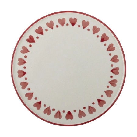 Jolly Cake Tray, Grey, Stoneware