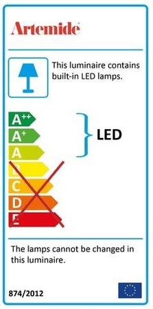 Kinkiet Artemide Demetra czarny