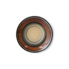 70s ceramics: saucer dark roast