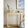 Serrone Console Table, Nature, Rubberwood