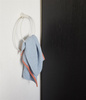 HÜBSCH LOOP towel holder grey