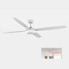 LEDS C4 KUDARI ceiling fan white