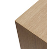 Wide HÜBSCH SHOJI cabinet, transparent and natural