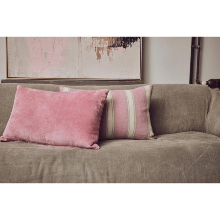 Poduszka hkliving VELVET różowa rozmiar 60x40 cm
