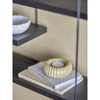 Topeka Votive, Yellow, Stoneware