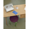Smile Stool Burgundy/Green