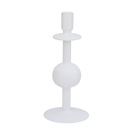 Świecznik UNC BULB biały 30 cm