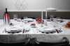 Deep plate ALESSI Dressed white