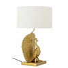 Lampa Stołowa Bloomingville PEACOCK złota