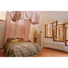 Vida striped bedspread sand/cream (230x275cm)