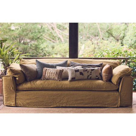 Poduszka hkliving VELVET zielona rozmiar 60x40 cm