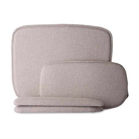 Zestaw poduszek do krzesła HKLIVING WIRE szarych