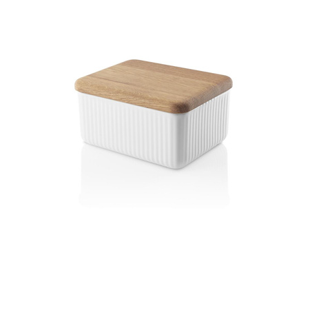 Legio Nova Butter dish with oak lid