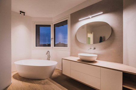 Kinkiet Olev Slight Ap 72.5 cm biały