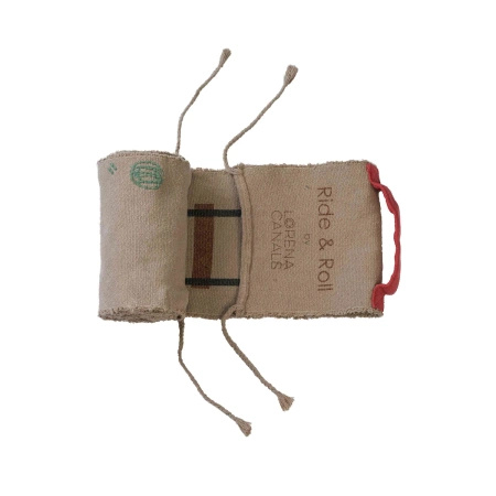 Zabawka bawełniana Lorena Canals RIDE&ROLL brązowa