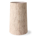 Abażur HKLIVING SILK naturalny rozmiar Ø36 cm