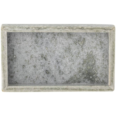 Majsa Tray, Green, Marble