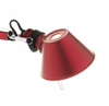 Lampa biurkowa Artemide Tolomeo Micro czerwona