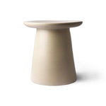 Stolik boczny z gliny HKLIVING EARTHENWARE naturalny rozmiar M