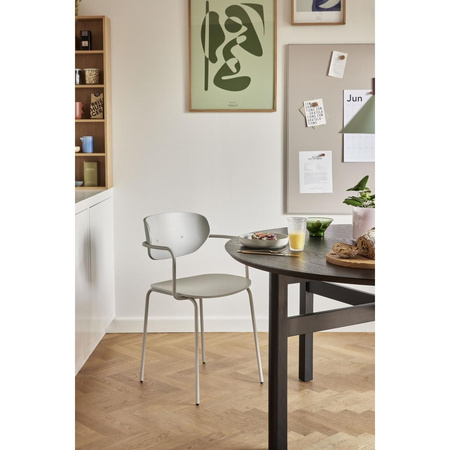 Arch Dining Chair Light grey