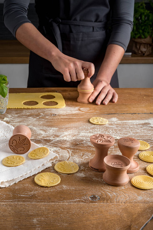 MARCATO Corzetti Pasta Stamp Starter Kit