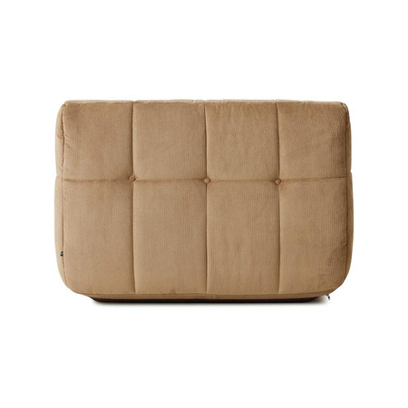 Lazy lounge chair corduroy rib brown