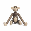 Wooden decoration KAY BOJESEN Monkey small smoked oak