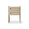Space nightstand, cream