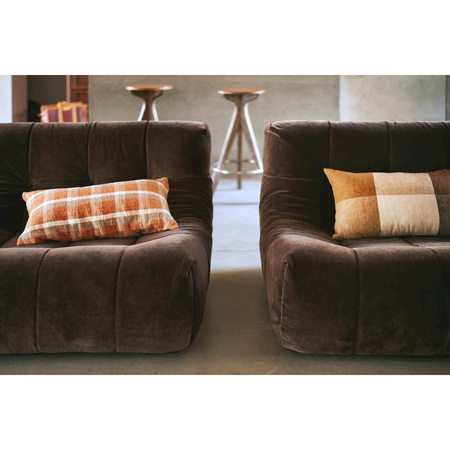 Poduszka hkliving MEADOW brązowa rozmiar 60x35 cm