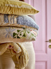 BLOOMINGVILLE MIST blue pillow
