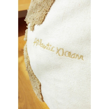 Puf Lorena Canals RUGCYCLED beżowy