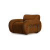 Arc lounge fauteuil, frame ash, royal velvet, caramel