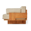 Sofa ogrodowa hkliving TEAK naturalna