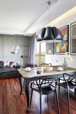 Lampa wisząca Puff Buff Orca (przewód w oplocie)