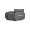 Arc lounge fauteuil, frame sand, wander, army green