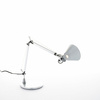 ARTEMIDE Tolomeo Micro silver desk lamp